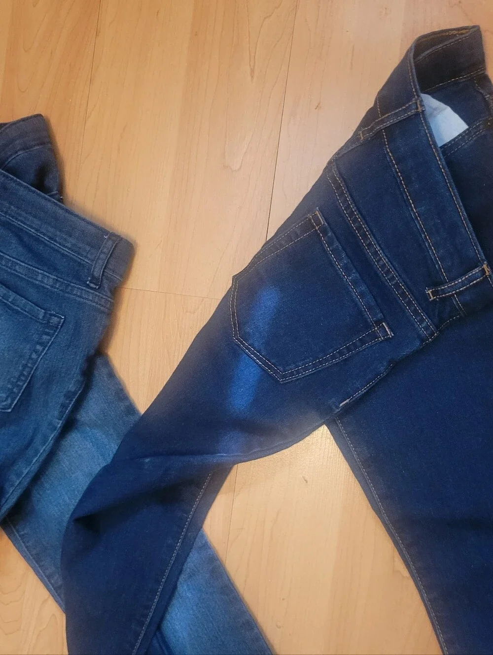 Two Pairs The Children's Place Dark Indigo Skinny Jeans